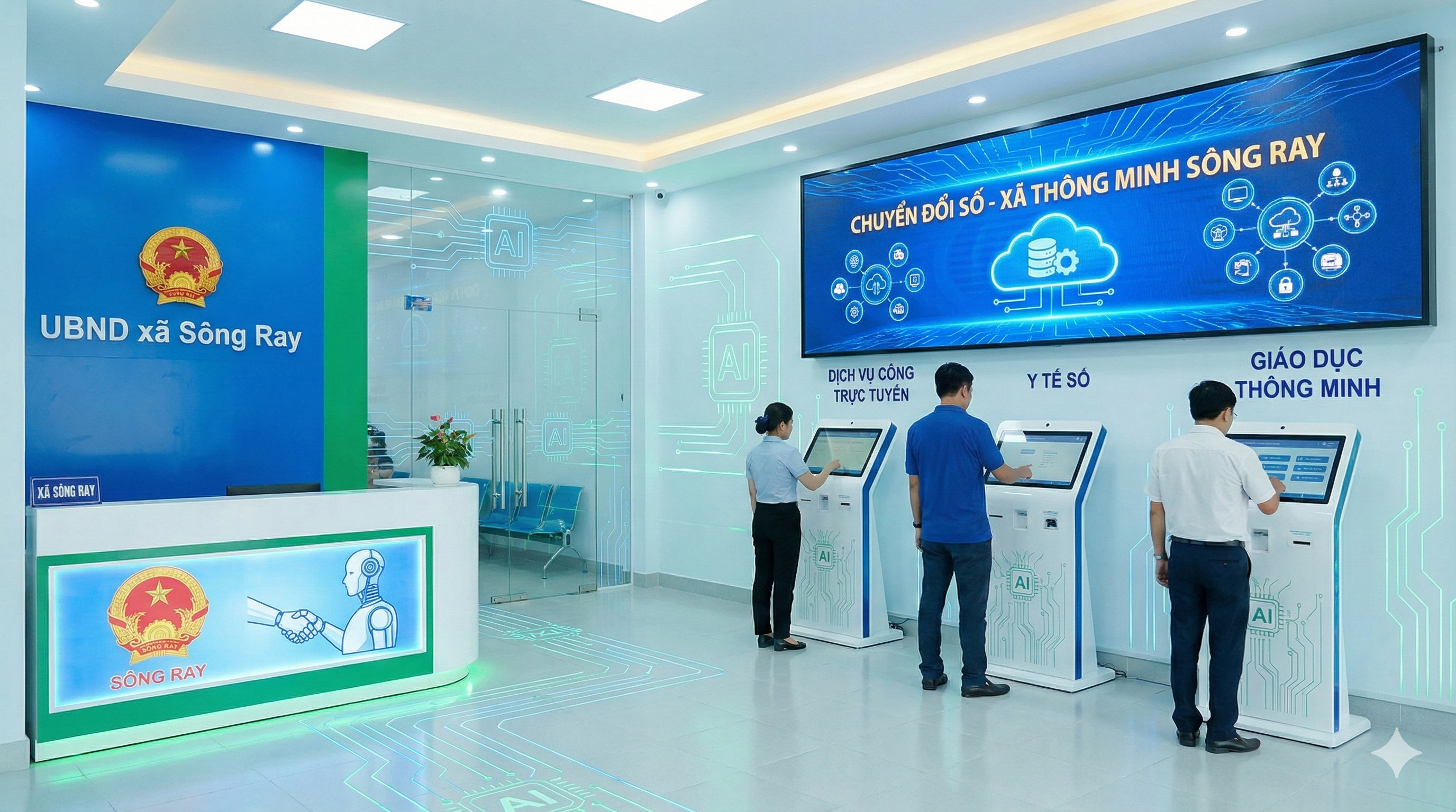 (Hình ảnh được học viên ứng dụng công nghệ AI tạo hình ảnh bằng Gemini)